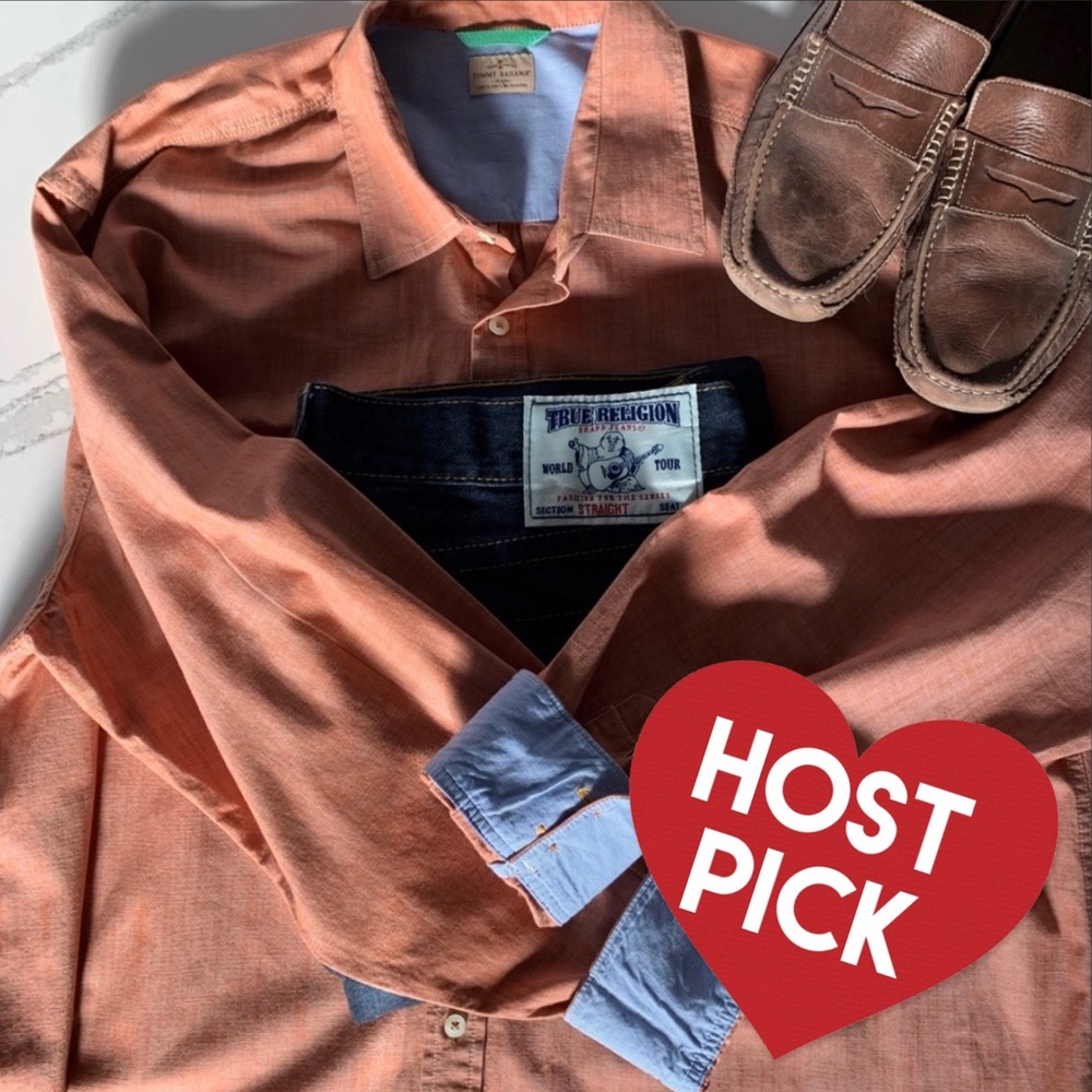 Tommy Bahama Casual Button Down 19"/35" XXL